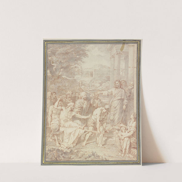 Christus heilt einen Lahmen by Jean Jouvenet