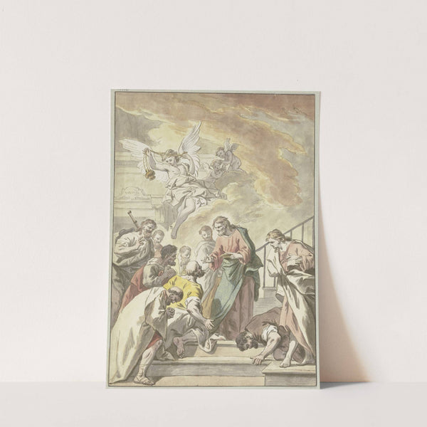 Christus reicht das Abendmahl by Jean Jouvenet