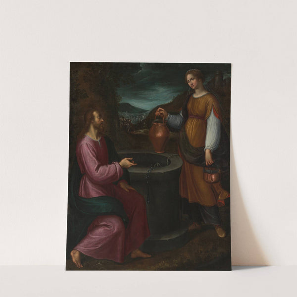 Christus und die Samariterin by Antonio Mari