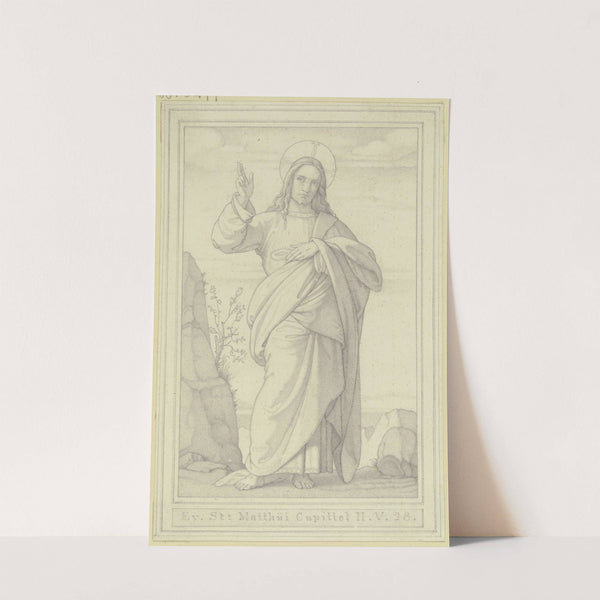 Christus zeigt seine Wunden by Karl Müller