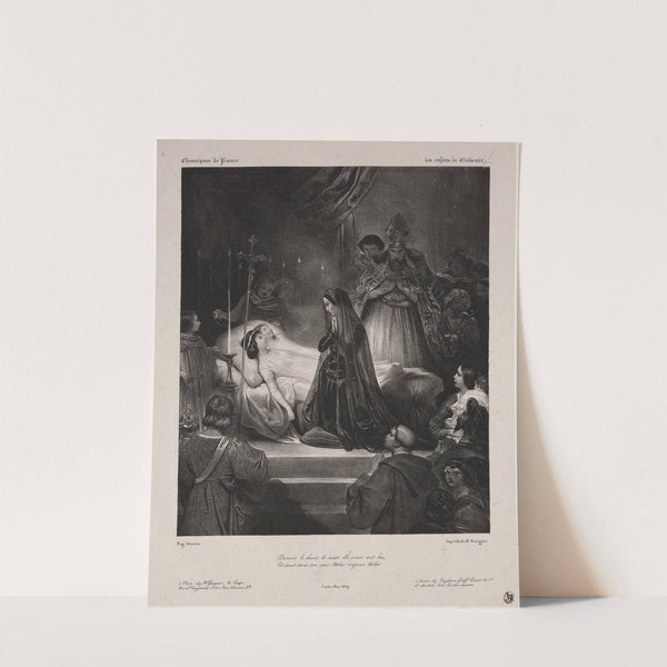 Chronicles of France; The Children of Clodomir (1829) by Eugène Devéria