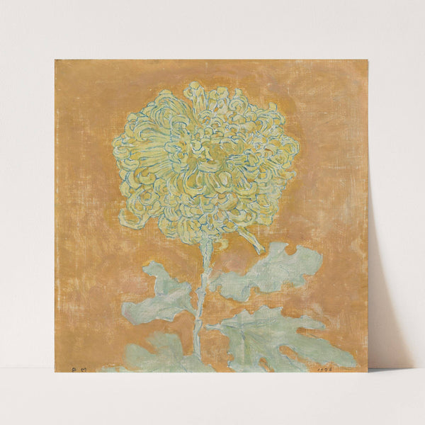 Chrysanthemum (1906-1942) by Piet Mondrian