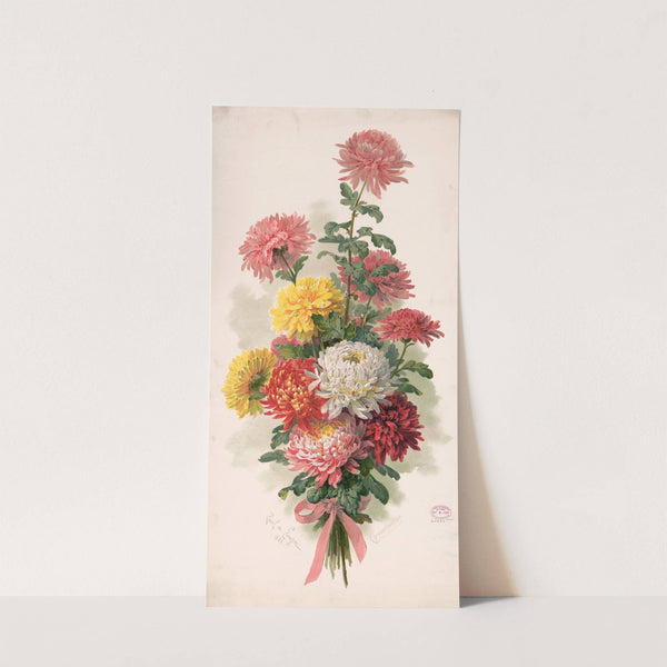 Chrysanthemums (1895) by Paul de Longpre