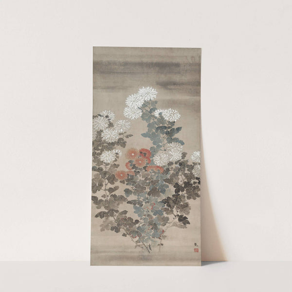 Chrysanthemums (mid 1600s) by Kitagawa Sōsetsu