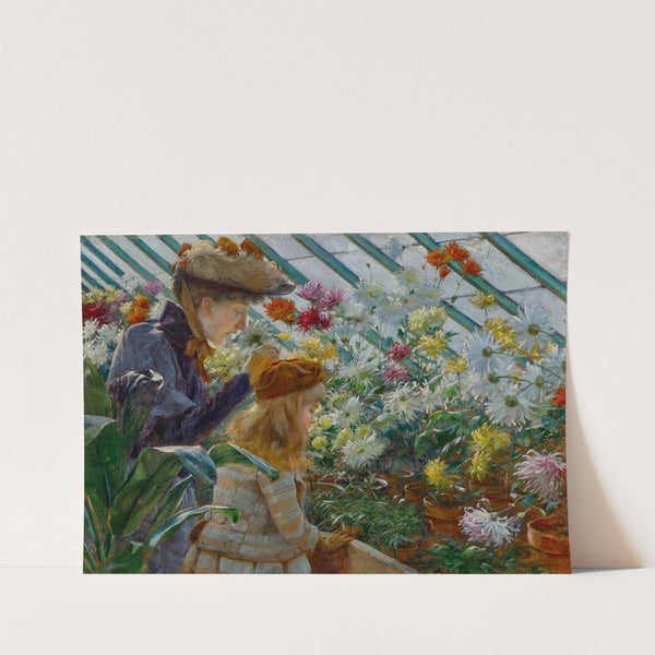 Chrysanthemums (1890) by Charles Courtney Curran