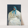 Chula con Pañuelo Azul (girl with a blue scarf) by Ramón Casas