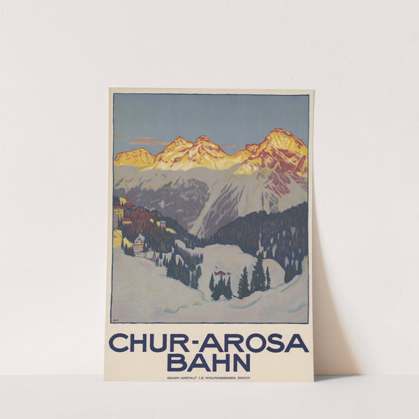 Chur-Arosa Bahn by Theodor Barth