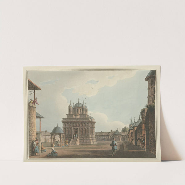 Church and Convent of St. Mary by Luigi Mayer