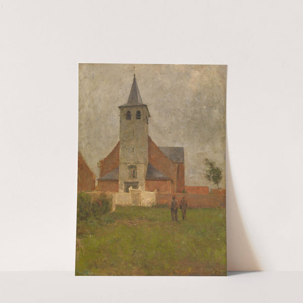 Church at Kapelle-op-den-Bos by Evert Larock
