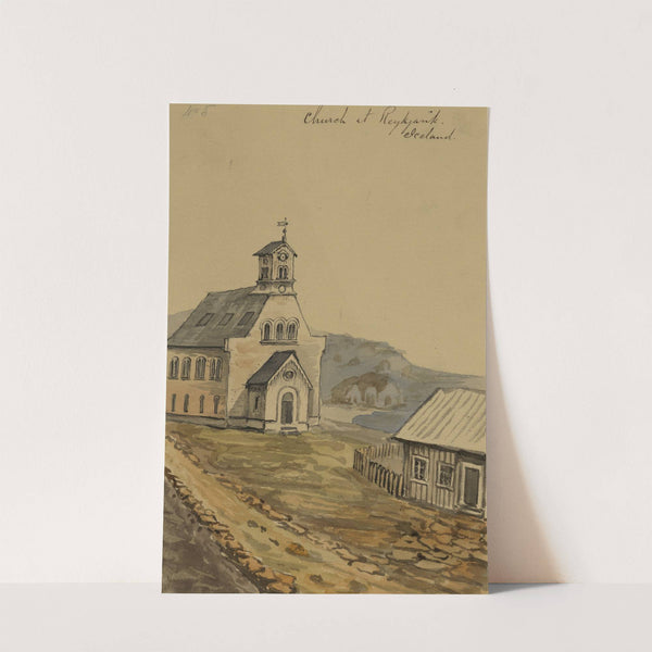 Church at Rejkjavik Iceland by Bayard Taylor