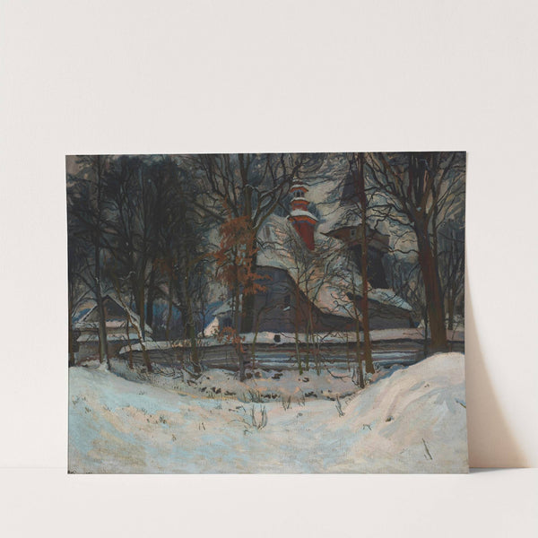 Church at Wola Radziszowska (1907) by Stanisław Kamocki