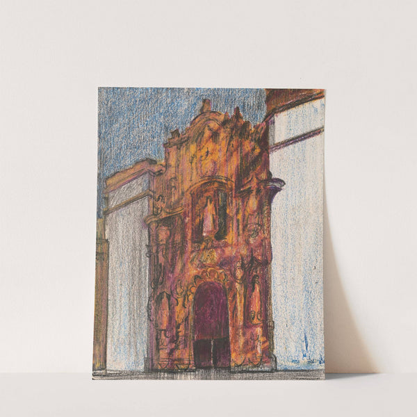 Church façade by Victor Alfred Lundy