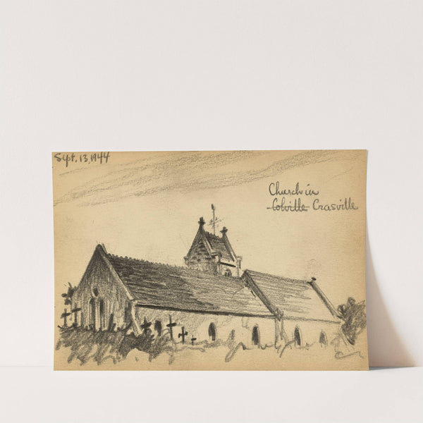 Church in Crasville by Victor Alfred Lundy