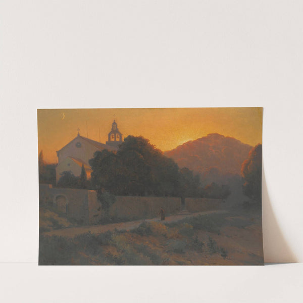 Church In Dubrovnik by Alexei Vasilievich Hanzen