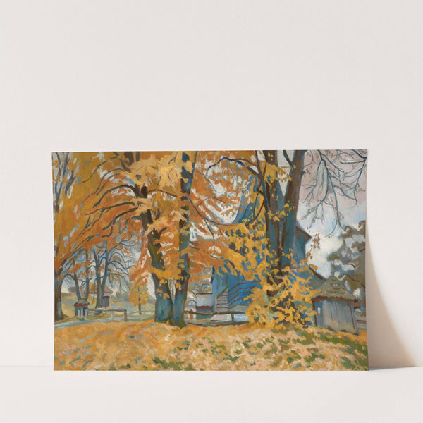 Church in Libusza by Stanisław Kamocki