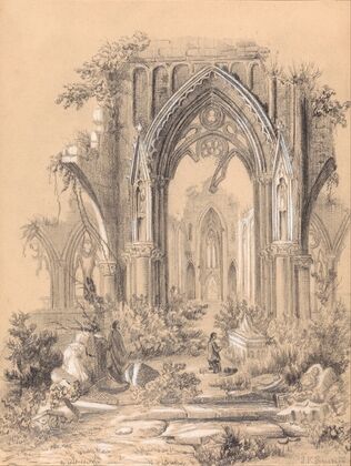 Church in ruins