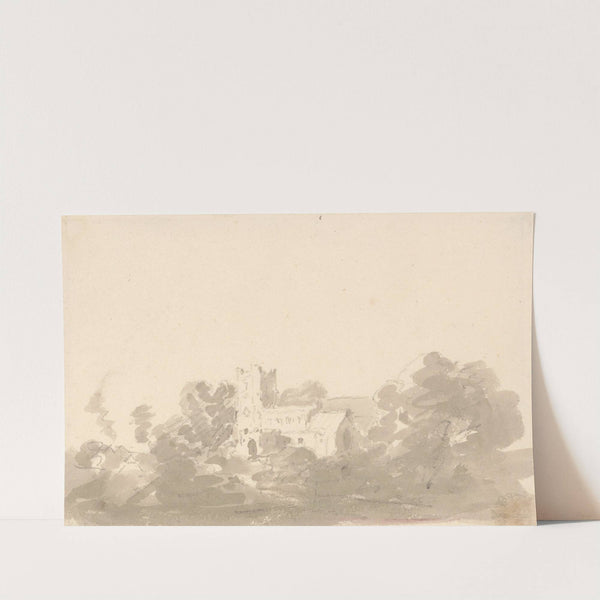 Church in Trees by George Howland Beaumont