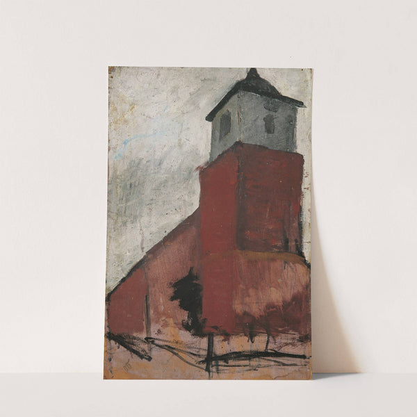 Church in Worpswede by Paula Modersohn-Becker