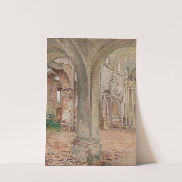 Church interior by Franciszek Łubieński