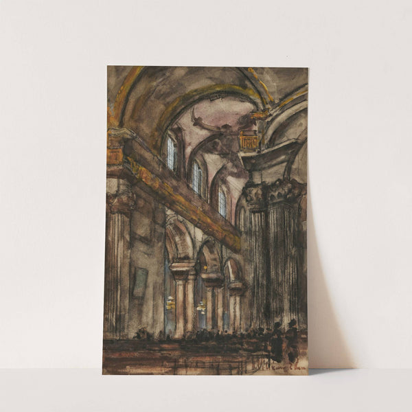 Church Interior by Sir William Eden