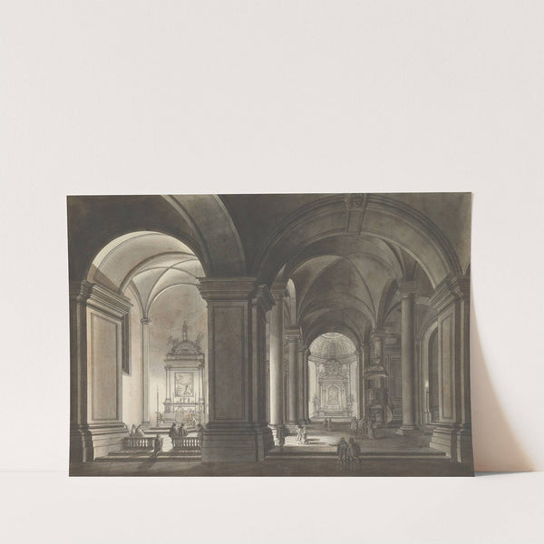 Church Interior by Johann Ludwig Ernst Morgenstern