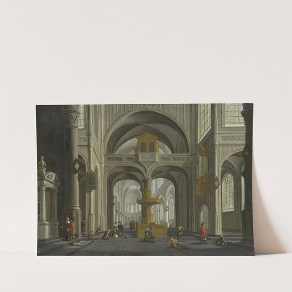 Church Interior by Daniël de Blieck