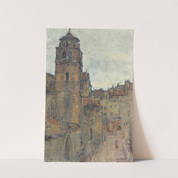 Church Of Madeleine (Geneva) by Edouard Vallet