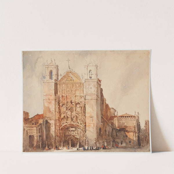 Church of Saint Paul, Valladolid by Genaro Pérez Villaamil