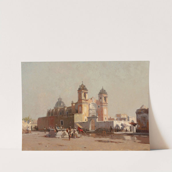 Church of Santa Anna in Mexico (1885) by Howard Russell Butler