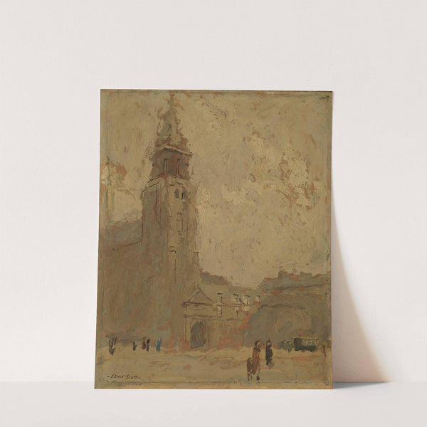 Church Of St. Germain Des Pres by Frank Edwin Scott
