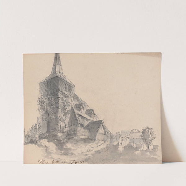 Church of St. Nicholas, Thames Ditton, Surrey, England by James Moore