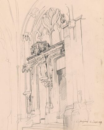 Church Portal in Charleville-Mézières