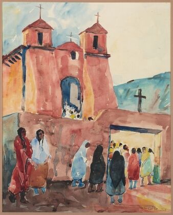 Church, Rancho de Taos — size preview