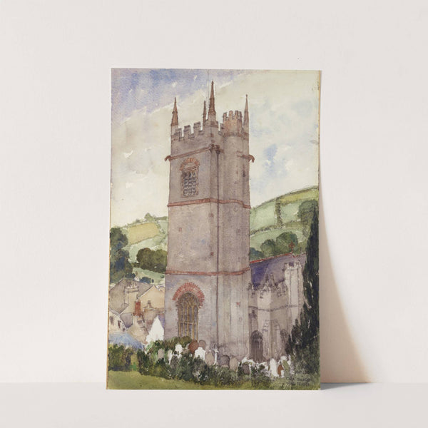 Church Tower, Marldon by Cass Gilbert
