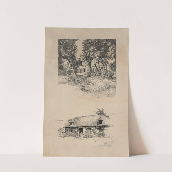 Church where Nelson is alleged to have been married and Birthplace of the Empress Josephine (1882-1886) by Milton J. Burns