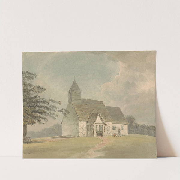 Church with Wooden Belfry by Samuel Davis
