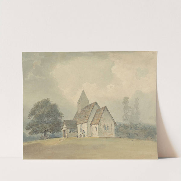 Church with Wooden Belfry. by Samuel Davis