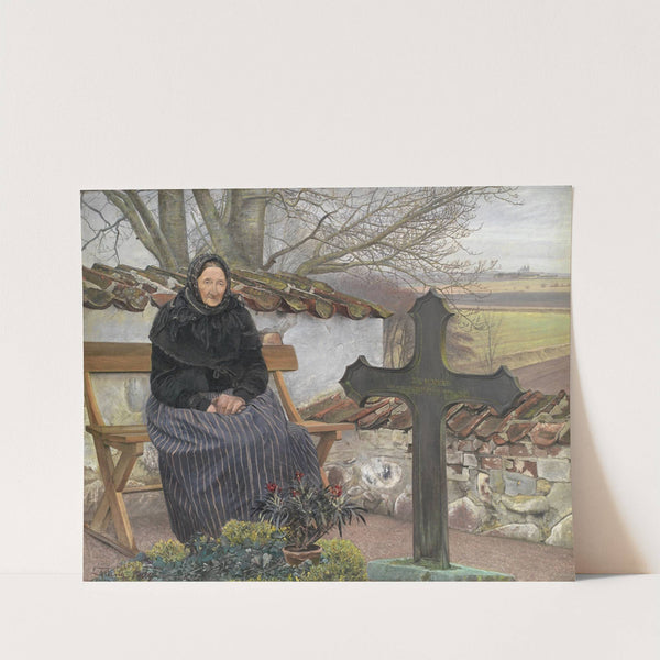 Churchyard at Fløng (1904) by Laurits Andersen Ring