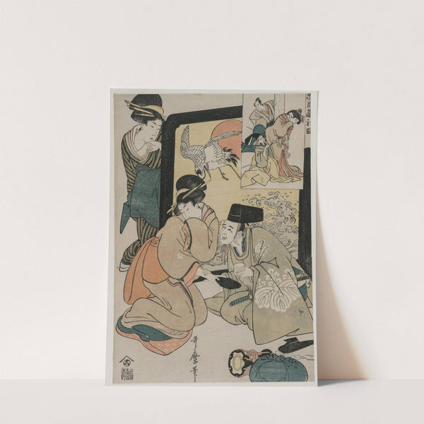 Chushingura: Act I of The Storehouse of Loyalty (late 1790s) by Kitagawa Utamaro