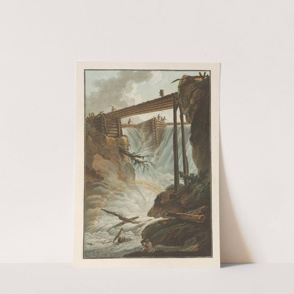 Chute de la Tritt dans la Vallée de Muhle-thal (1915-1945) by Caspar Wolf