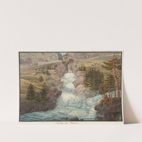 Chûte du Rhin by Jakob Samuel Weibel