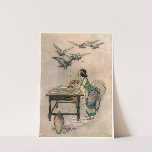 Cianna and her Brothers by Warwick Goble