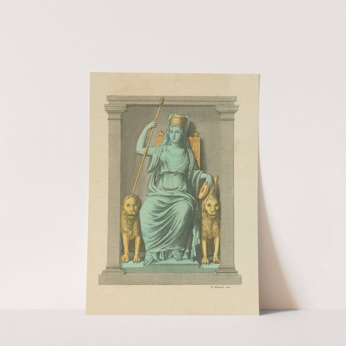 Cibele (1823 - 1838) by Luigi Giarrè