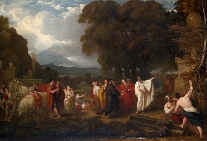 Cicero Discovering the Tomb of Archimedes