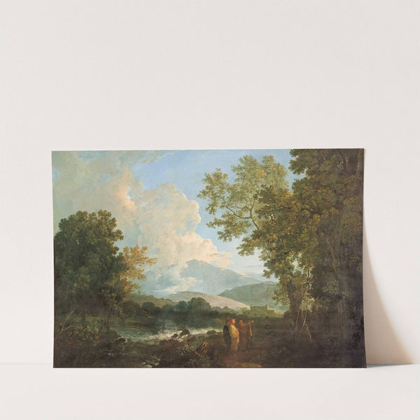 Cicero with his friend Atticus and brother Quintus, at his villa at Arpinum by Richard Wilson