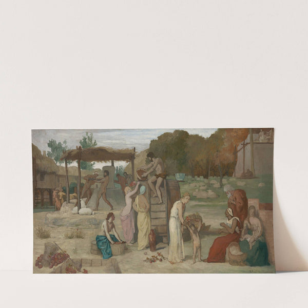 Cider (ca. 1864) by Pierre Puvis de Chavannes