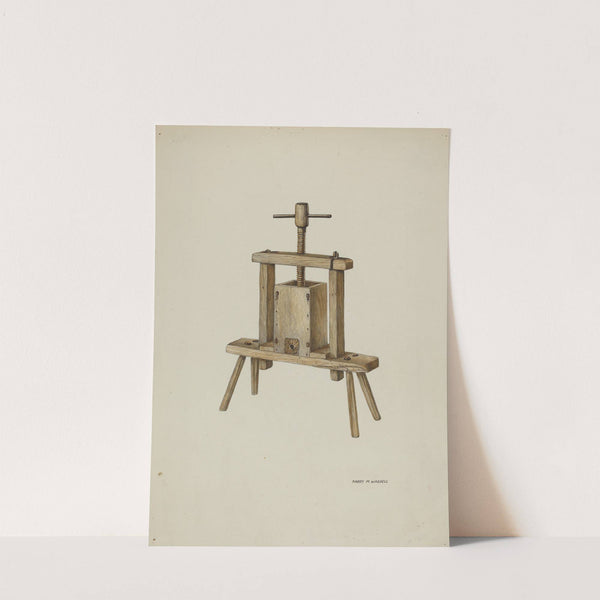 Cider Press by Harry Mann Waddell