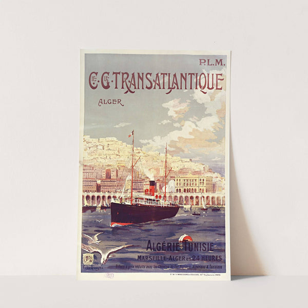 Cie.Cle Transatlantique, Alger by Fernand Le Quesne
