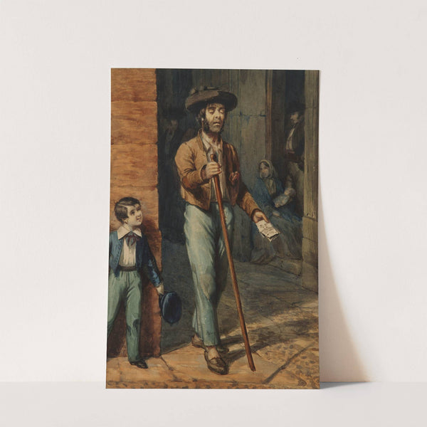 Ciego Popular En Cádiz by Prilidiano Pueyrredòn