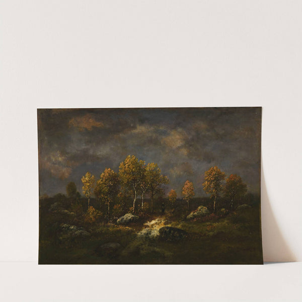 Ciel d'orage by Narcisse-Virgile Diaz de La Peña